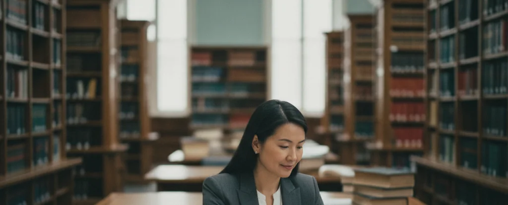 Illustration of a person working as a solicitor