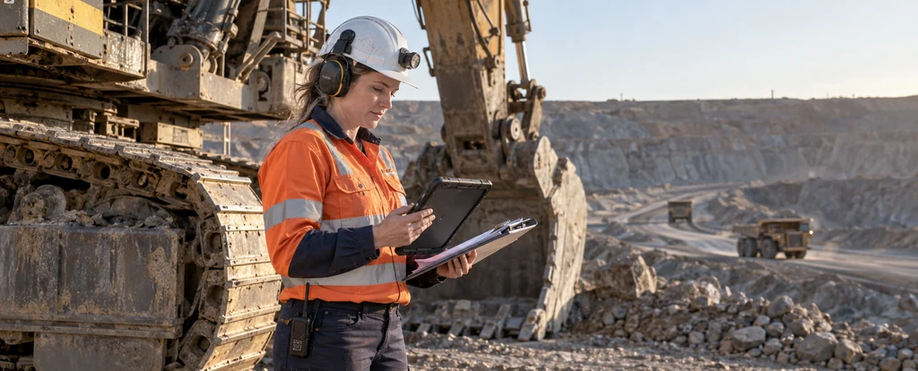 Illustration of a person working as a maintenance planner